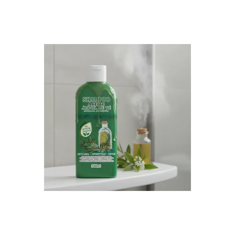Shampoo Aceite Árbol De Te Tea Tree Orgánico 500ml