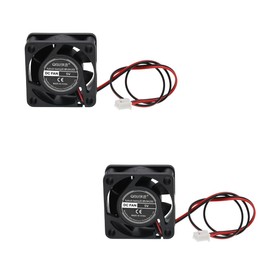 PENGLIN 2PCS 4015 Cooling Fan 5V Sleeve Bearing 3D Printer Fan 40mm X 40mm X 15mm DC Silent Small Cooling Cooler CPU Cooler