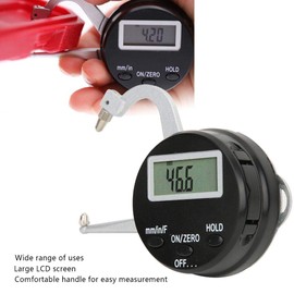 Electronic Outside Diameter Gauge, Digital Outer Diameter Vernier Caliper 0~25mm Electronic Outside Diameter Vernier Caliper