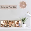 ORIVAN 5x5 Triple Picture Frame Hinged 3 Photos Folding Photo