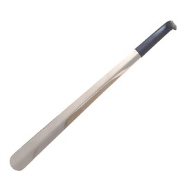 FONHERILI Shoe Horn Long Handle for Men Women Shoehorn for Seniors (Silver & Black, 20.5")