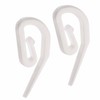 White Plastic Curtain Hooks | Hooks For Pencil Pleat, Window,