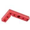 Small Square Aluminum Alloy Center Finder Tool Dowel Drill Guide