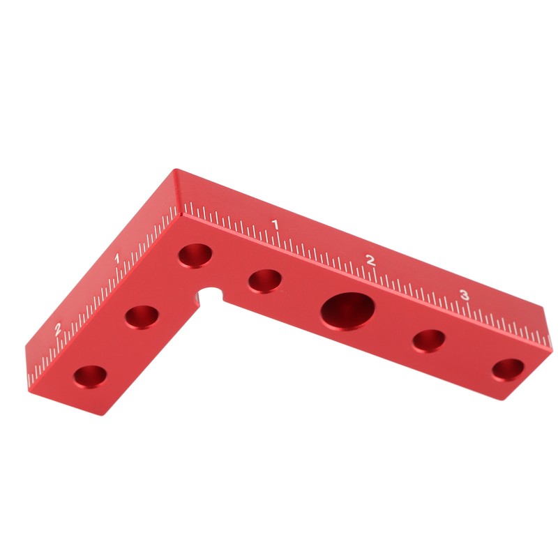 Small Square Aluminum Alloy Center Finder Tool Dowel Drill Guide