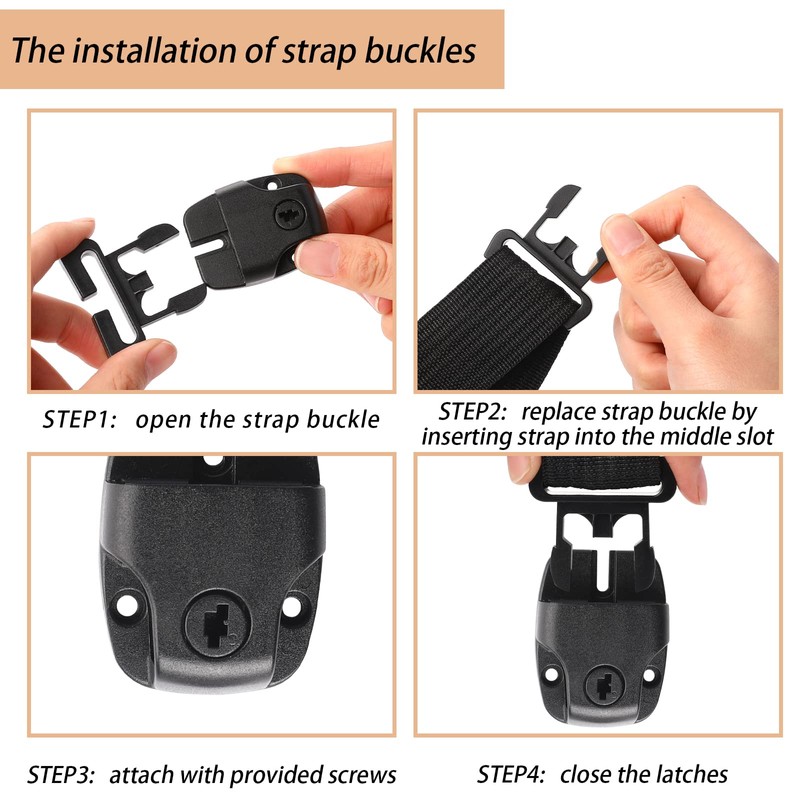 Sliverdew 6 Pack Spa Hot Tub Cover Clips Hot Tub