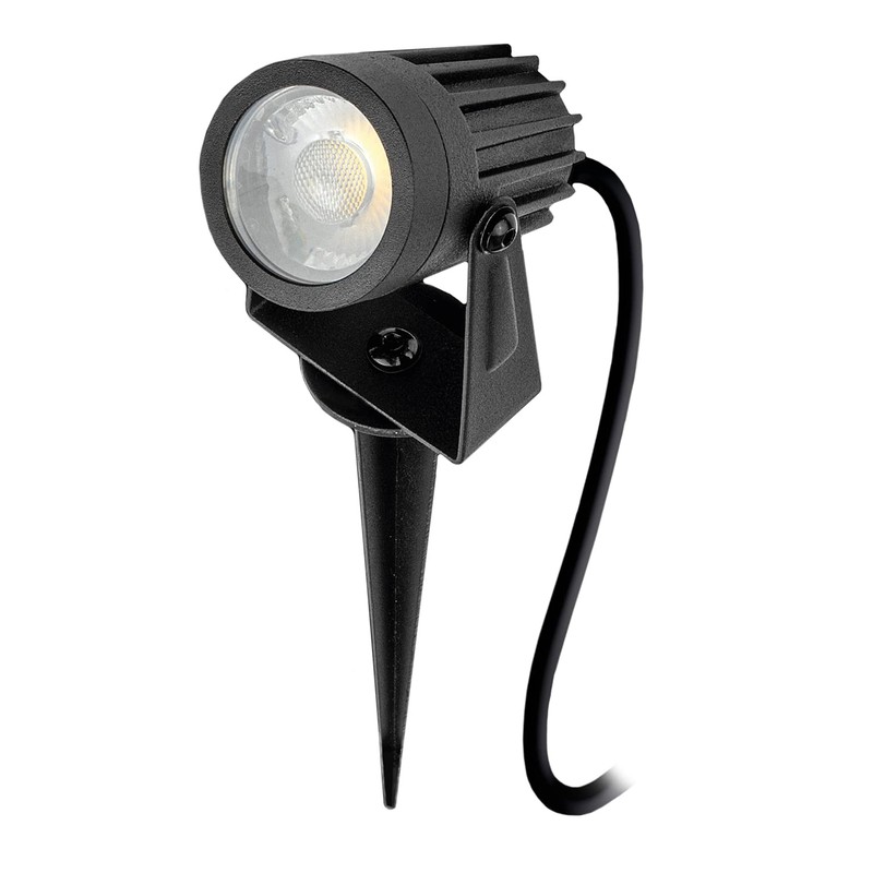 Luceco LED Decorative Outdoor Garden Single Spike Light, 3 Watts,