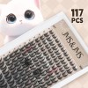 Jr Cat Eye Ojos De Gato Kit De Pestañas Jms&amp;jms