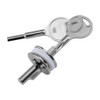 1set Cabinet Locks with Keys Glass Door Lock Sliding Door