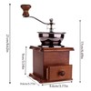 Household Hand Coffee Mill with Non Slip Pad Practical Robust