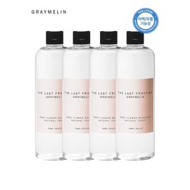 Half Club/Greymelin Rose Flower Water 85 Natural Toner 500ml 3+1 / 그레이멜린 로즈플라워 워터85 내추럴 토너 500ml 3+1
