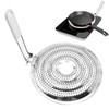 Heat Diffuser Plate,Double Layers Stainless Steel Gas and Electric Stove
