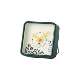 BRUNO PEANUTS BCA031-DR Comic Alarm Clock, Green Type, Other, No Size