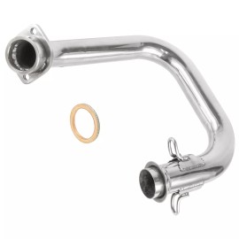 Caltric Exhaust Muffler Pipe w/ Gasket for Yamaha Viking 700 YXM700 4X4 2014 2015 - 2023