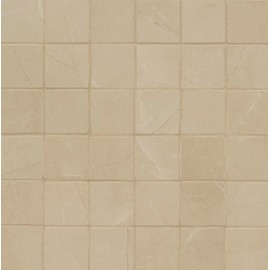 MSI Sande Cream 12 in. x 12 in. Matte Porcelain Floor Tile and Wall Tile for Bathroom, Kitchen Backsplash, Accent Wall Tile, Shower Wall Tile, Mesh Mounted Mosaic Tile