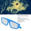 5pcs Solar Eclipse Glasses Professional Safe Plastic Direct Sun Viewing