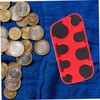 DOITOOL Creative Coin Holder Storage Box Portable Coin Storage Case
