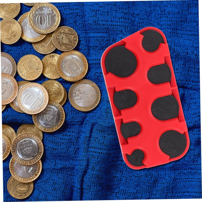 DOITOOL Creative Coin Holder Storage Box Portable Coin Storage Case