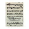Nepal Greeting Card and Envelope Set: Sheet Music, Eco-friendly Handmade