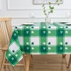 St Patrick's Day Tablecloths 60 x 120 Shamrock Green and