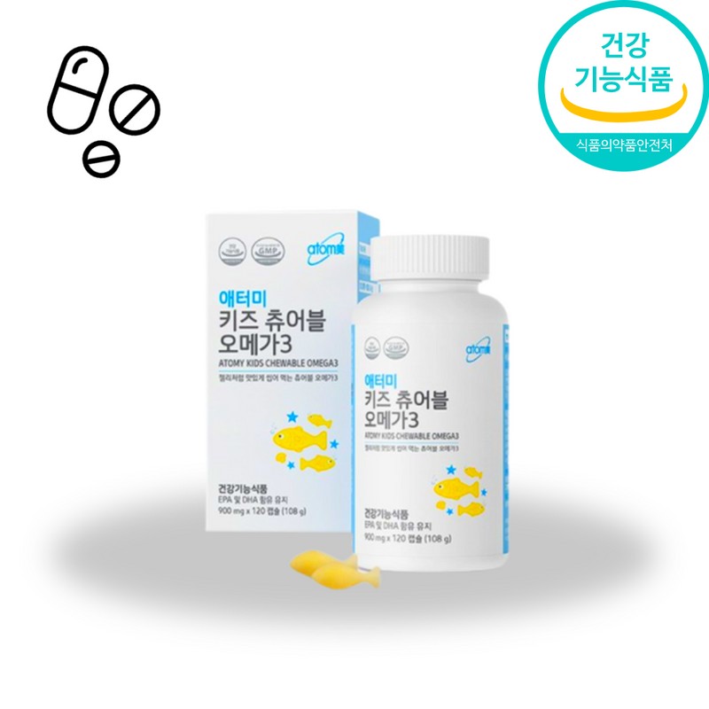 Atomy Alaska Omega3 180 tablets 1 box / 애터미 알래스카