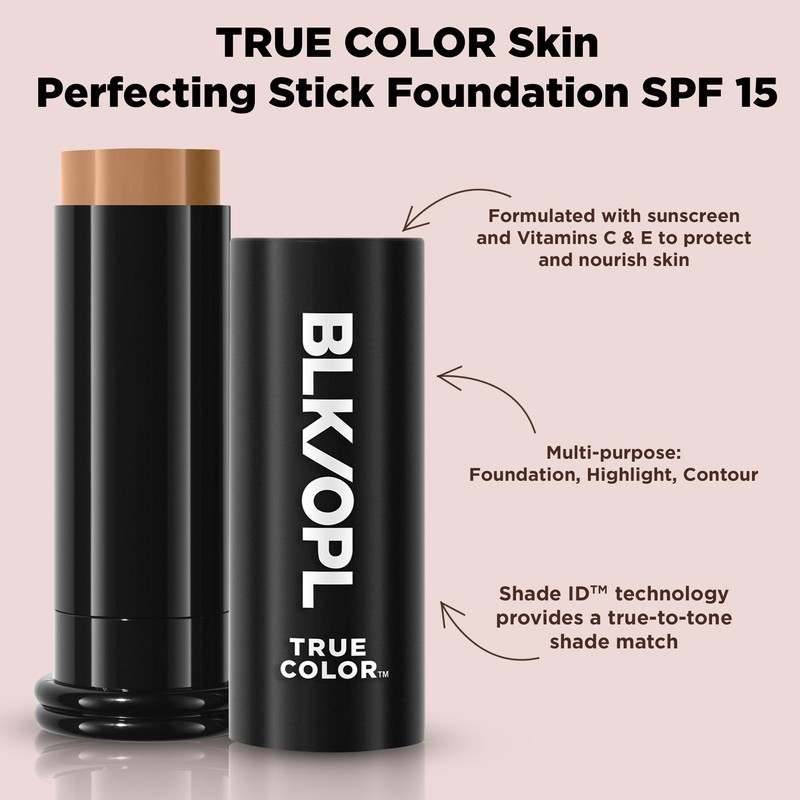 BLK/OPL Skin Perfecting Foundation Stick, SPF 15 Buildable & Blendable