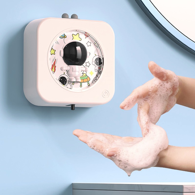 Automatic Foam Soap Dispenser Infrared Sensing Rechargeable Wall Mounted Touchless