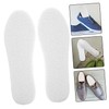 COLLBATH 4pairs Boot Inserts Men Warm Wool Insoles Arch Support