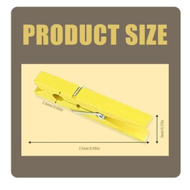 100 PCS Mini Pegs, Colored Wooden Pegs, Mini Wooden Pegs, Small Pegs for Hanging Photos, Tiny Wooden Clothes Pegs with 20m String for Hanging Photos(2 PCS), Arts, Crafts, Weddings, Event