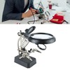 Magnifying Glass LED Magnifying Desk Lamp with Auxiliary Clips for