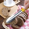 Chabrias Ltd 12" Utility Kitchen Tongs Cooking Tongs Stainless Steel