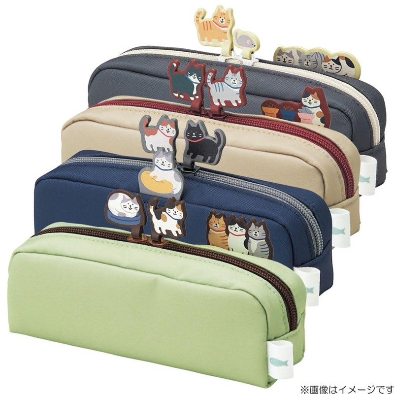 Lihit Lab Nyan Scene Cat Pencil Case Box Pen Pouch