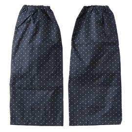 Kawadomi Seisakusho KW-551B Leg Cover Black Small Dot