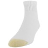 Gold Toe Men's Cotton Quarter Athletic Sock Six-Pack (13-15 /