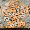 New Tortoiseshell White Lotus 160 Pieces Set Luxury Acrylic Engraved