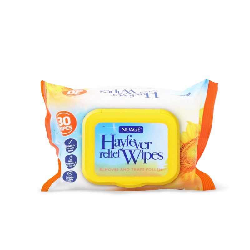 Nuage Nuage Hayfever Relief Wipes - Allergy Relief, Natural Remedy
