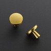 Ravinte Cabinet Knobs, Pack of 5, Gold Drawer Knobs, Kitchen