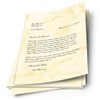 Writing Paper Marble & Structure Marble Light Yellow DIN A4