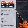 10 Pack Magnetic Extension Bit Holder, 1/4" Strong Hex Shank