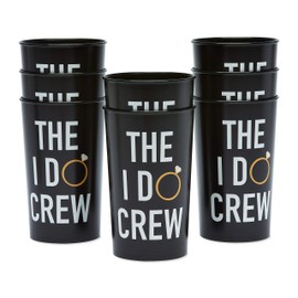 American Greetings Bachelorette Party Supplies, I Do Crew 22 oz. Cups (8-Count)