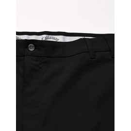 Callaway Men's Lightweight Tech Golf Pant With Active Stretch Waistband, Caviar, 34W x 32L