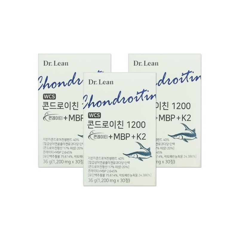 Dr.Lin Chondroitin 1200 Conlay+MBP+K2 1200mg 30 tablets 3 units/mjc /