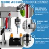 MXBAOHENG Mini Desktop Drill Press 7-speed Micro Drill Press with