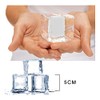 Slowton Moldes y Bandejas de Silicona para Hielo, Bandejas de