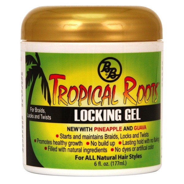 Bronner Brothers Tropical Roots Locking Gel, 6 Ounce