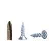 3.5 x 10mm Zinc Plated Steel Wood Screws Pozi Drive
