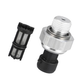 Motoforti Fuel Pressure Sensor, Oil Pressure Switch, for GMC Yukon 2002-2008, Plastic, Metal, NO.12616646, Black