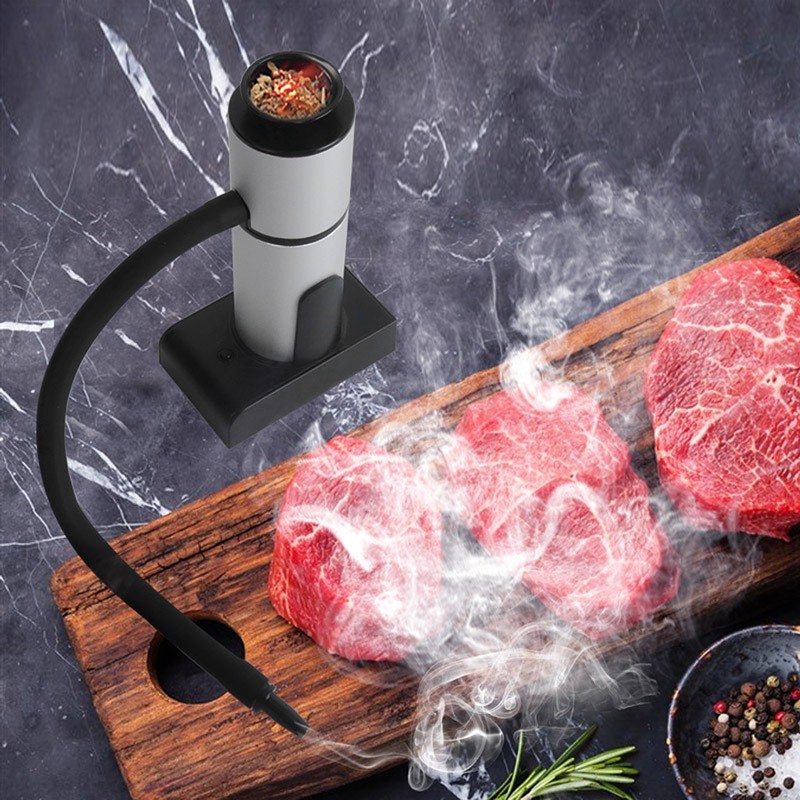 Portable Cocktail Smoker Handheld Smoking Machine Food Drinks Meat Nut