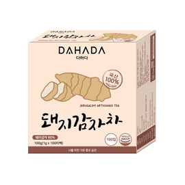 다하다 국산여주차 100티백 + 돼지감자차 100티백 200티백세트 Dahada Korean Bitter Melon Tea 100 Tea Bags + Jeruseam Tea 100 Tea Bags 200 Tea Bags Set