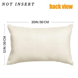 RABUSOFA Christmas Pillow Covers 12x20 Inch,Christmas Decor Throw Pillow Covers,Xmas Winter Joy Christmas Holiday Farmhouse Cushion Covers for Home Couch Sofa Red White Green(23)