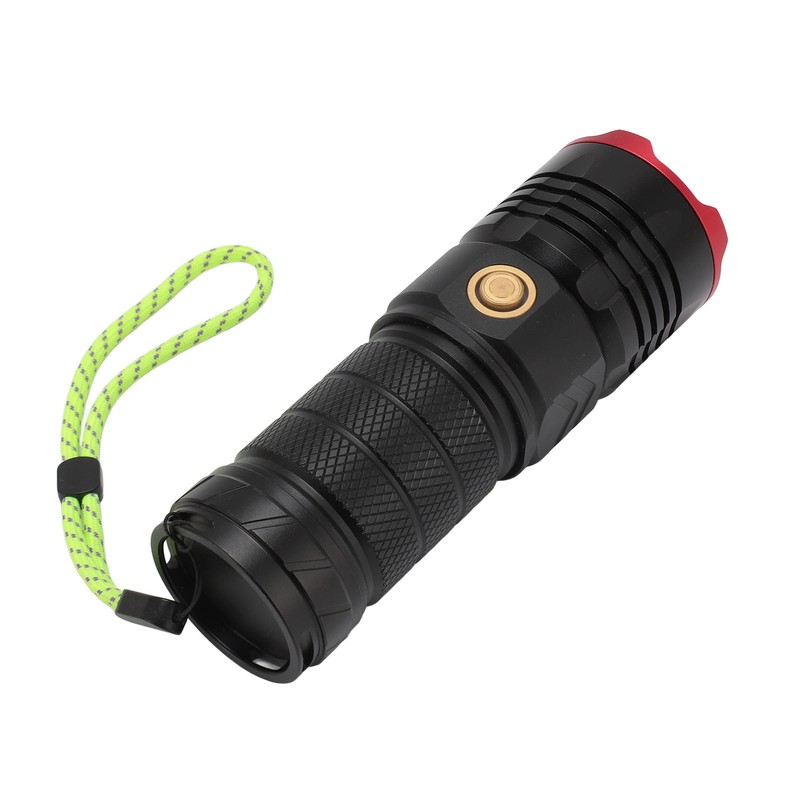 Outdoor Flashlight Professional White Laser High Brightness Waterproof Long Range